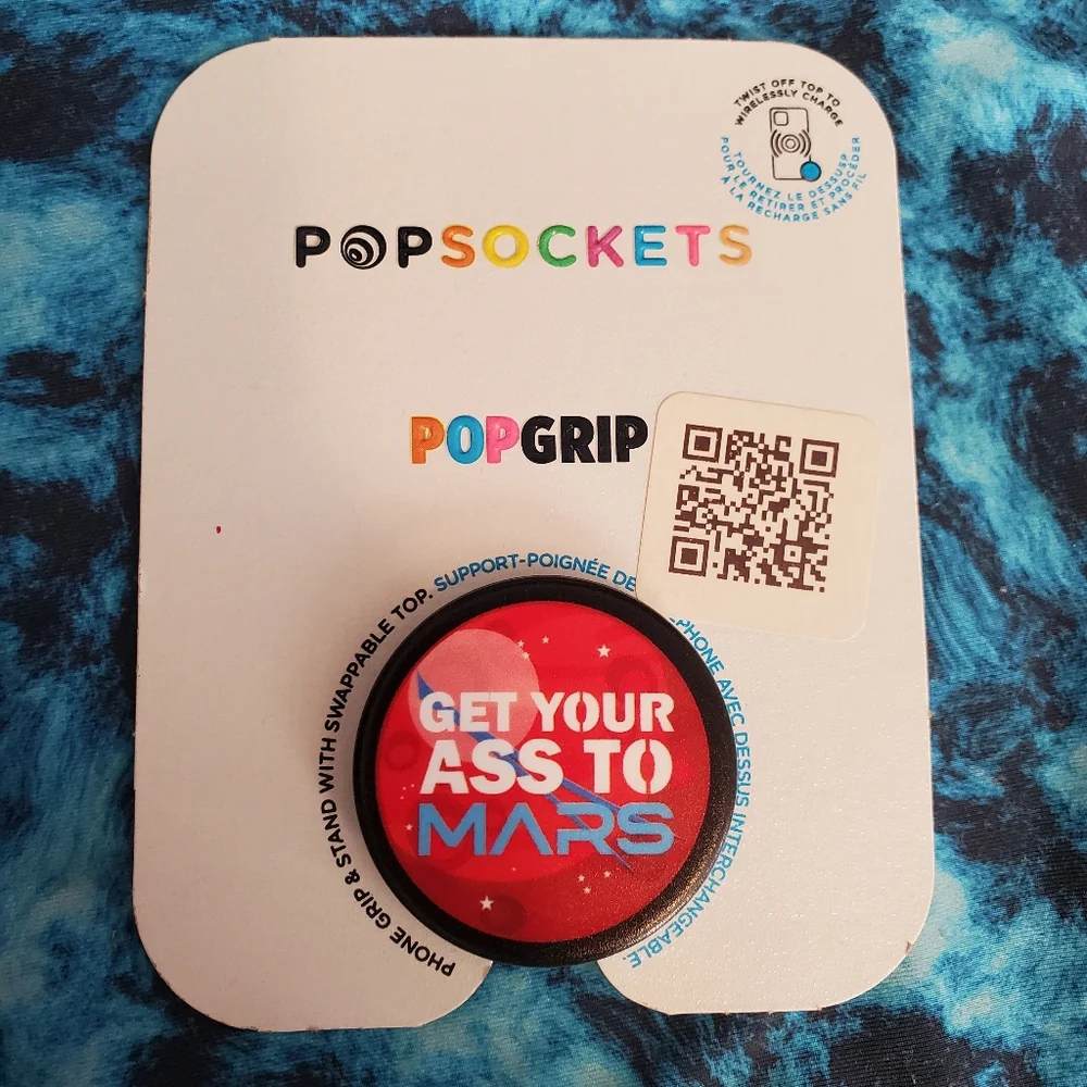 Get Your Ass to Mars pop socket